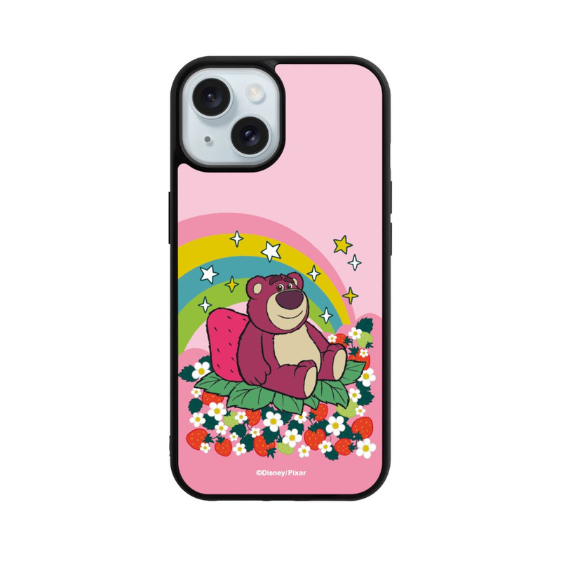 iPhone 15 Base Case Strawberry Rainbow