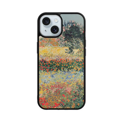Apple iPhone 15 Base Case Garden in Bloom, Arles, July 1888 by Vincent van Gogh