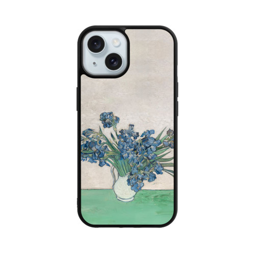 Apple iPhone 15 Base Case Irises, by Vincent Van Gogh