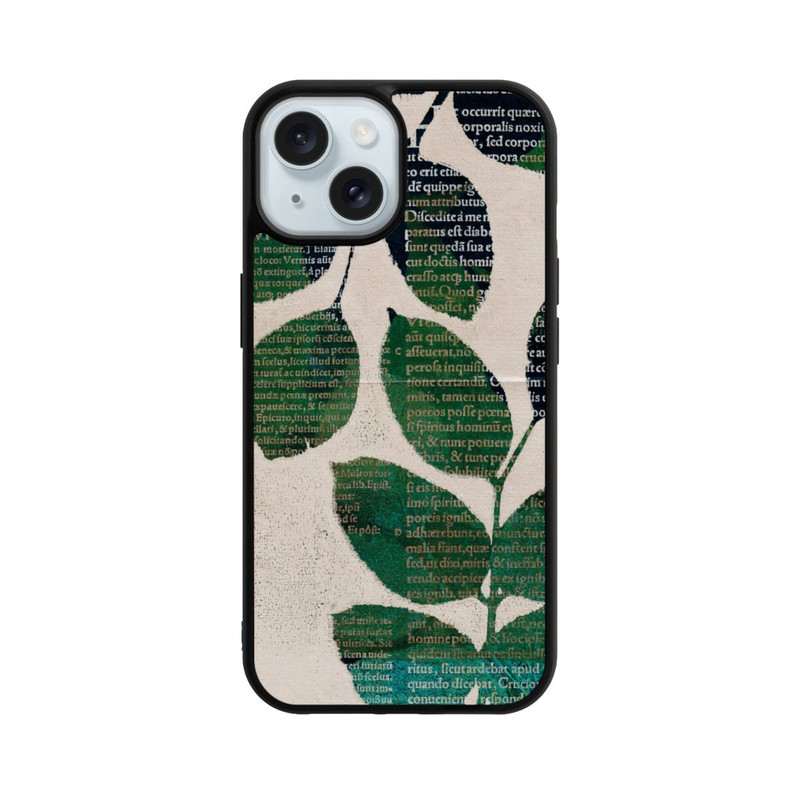 iPhone 15 Base Case Leaves, 2024, by Marco Campedelli
