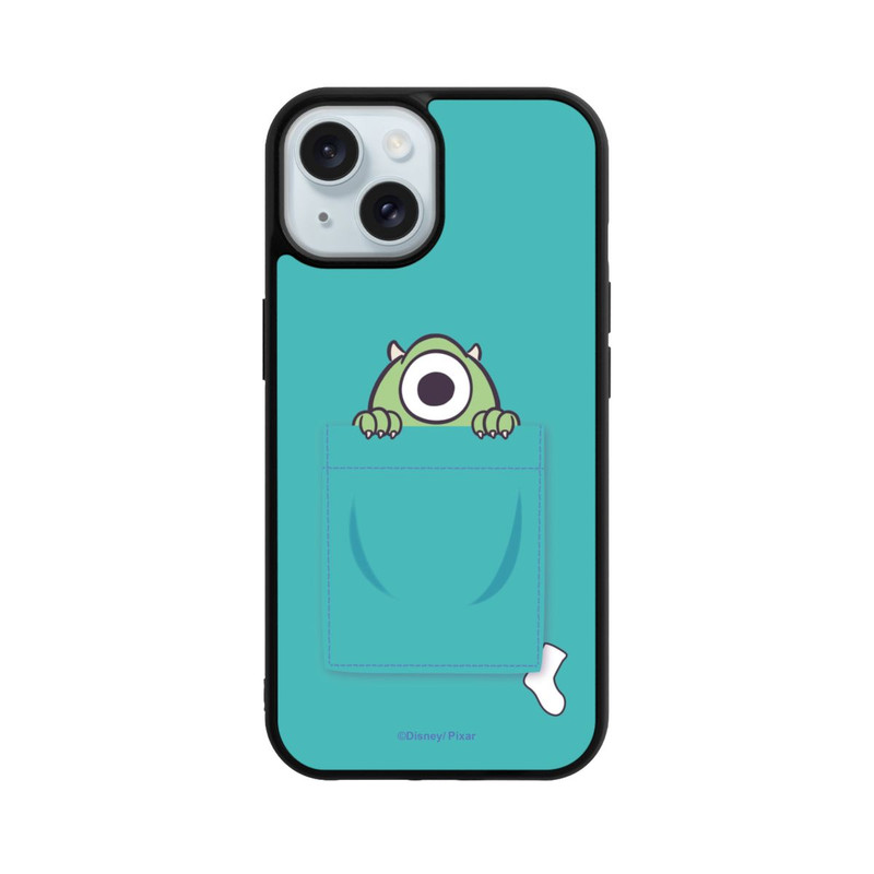 iPhone 15 Base Case Monster AG P Green Background