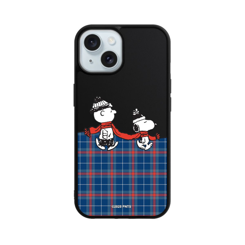 iPhone 15 Base Case Peanuts Weihnachtspulli Transparent