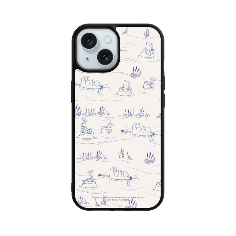 iPhone 15 Base Case Winnie Puuh Keramik Muster Tusche