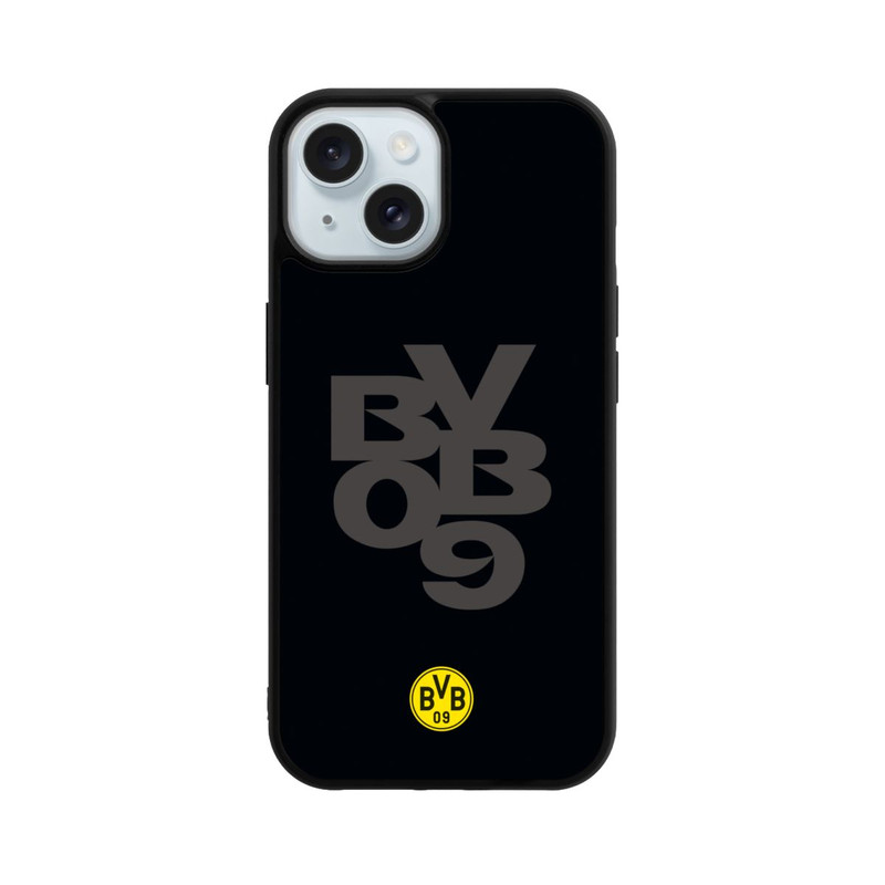 iPhone 15 Base Case BVB09 Grau Schwarz