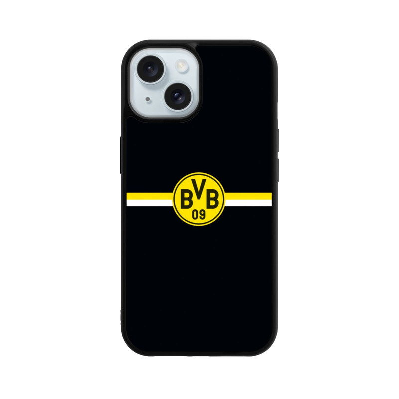 iPhone 15 Base Case BVB Logo Streifen