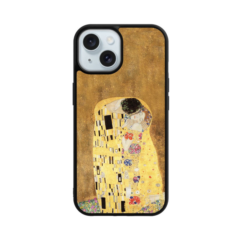 iPhone 15 Base Case Der Kuss Gemälde