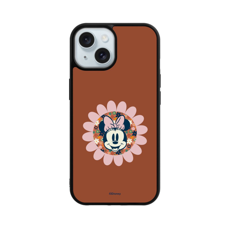iPhone 15 Base Case Minnie Maus Retro Blume Boho