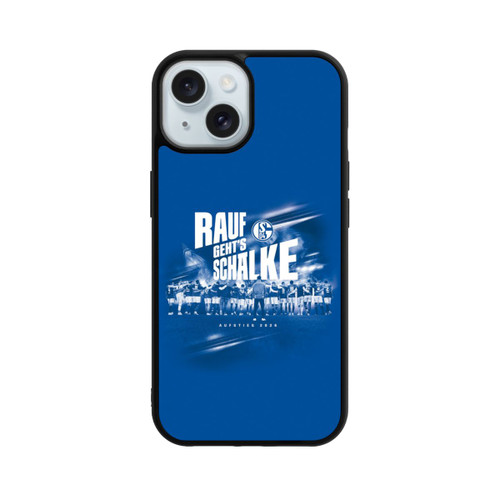 Apple iPhone 15 Base Case Rauf geht's Schalke