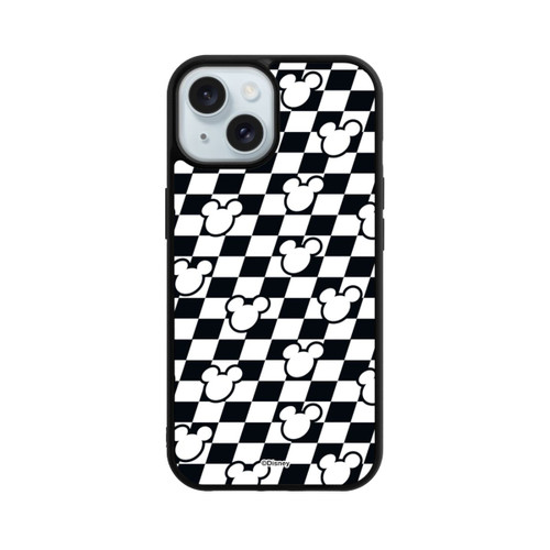 Apple iPhone 15 Base Case Happy Racing Muster Micky Maus Motorsport