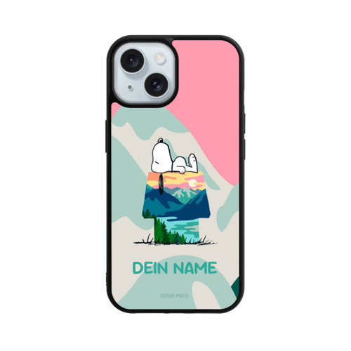 Apple iPhone 15 Base Case Snoopy Outdoor Personalisierbar