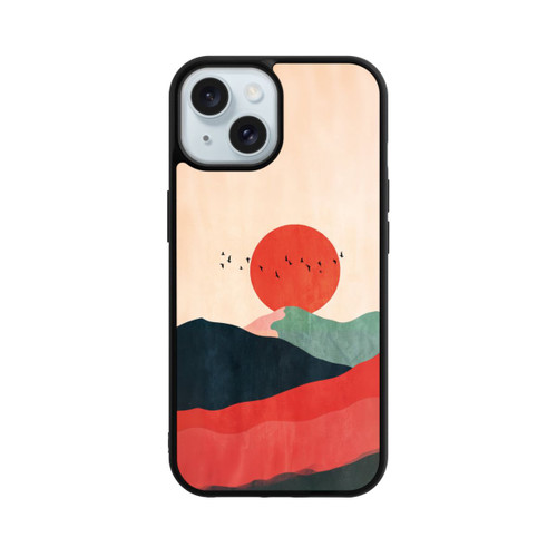 Apple iPhone 15 Base Case Zugvögel Kunst