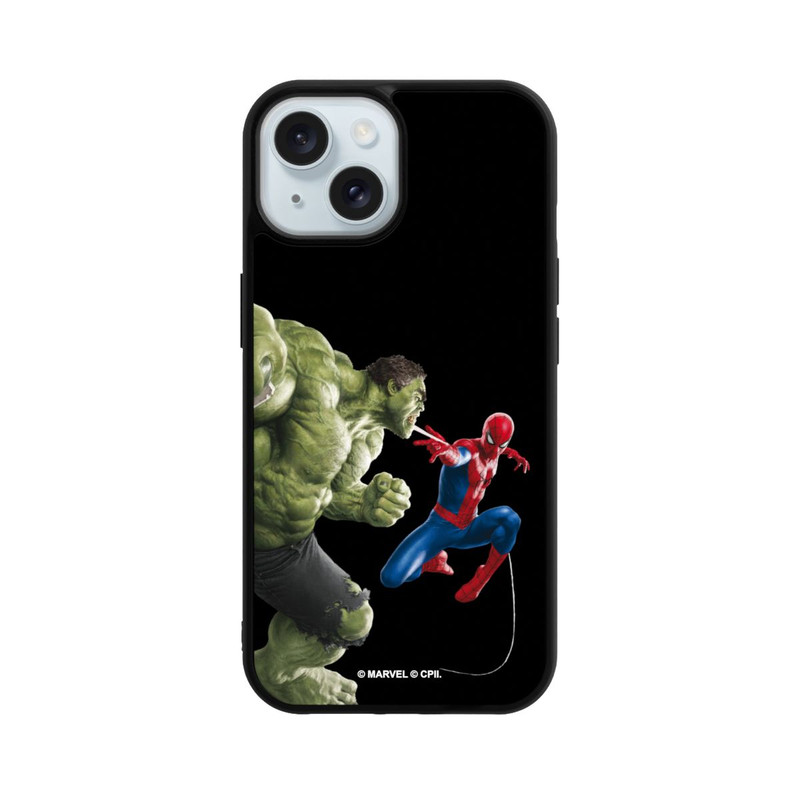 iPhone 15 Base Case Spider-Man und Hulk