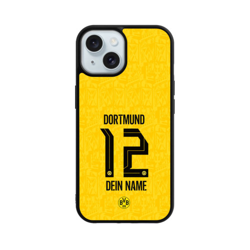 Apple iPhone 15 Base Case BVB Trikot Personalisierbar 26-27