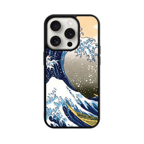 Apple iPhone 15 Pro Base Case Great Wave of Kanagawa / Die große Welle vor Kanagawa