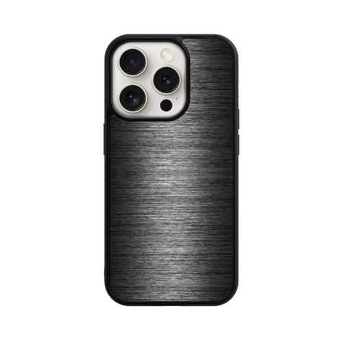 Apple iPhone 15 Pro Base Case Metal Look - Anthrazit