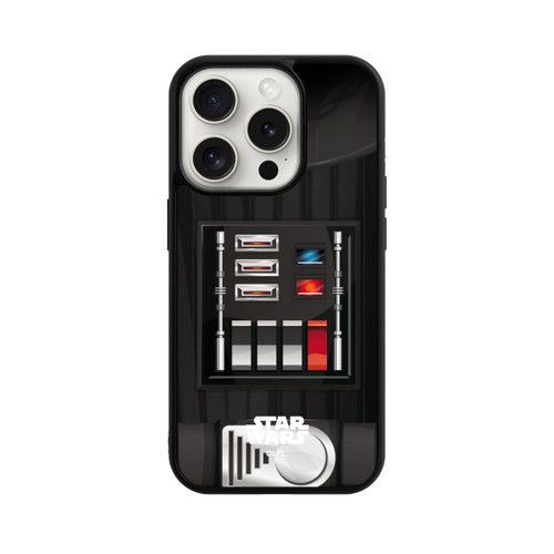 Apple iPhone 15 Pro Base Case Darth Vader Nahaufnahme