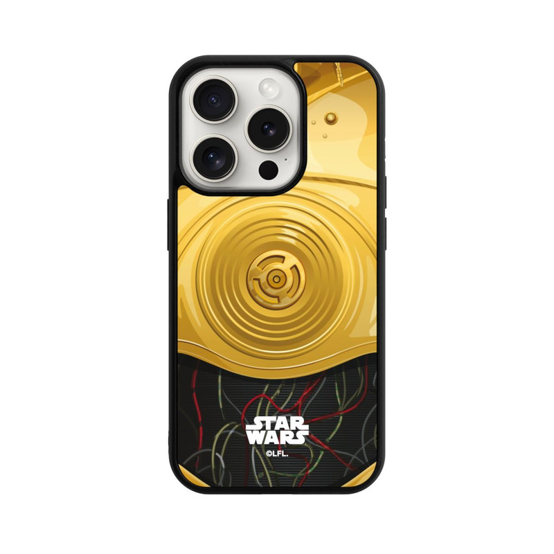 iPhone 15 Pro Base Case C3PO Closeup