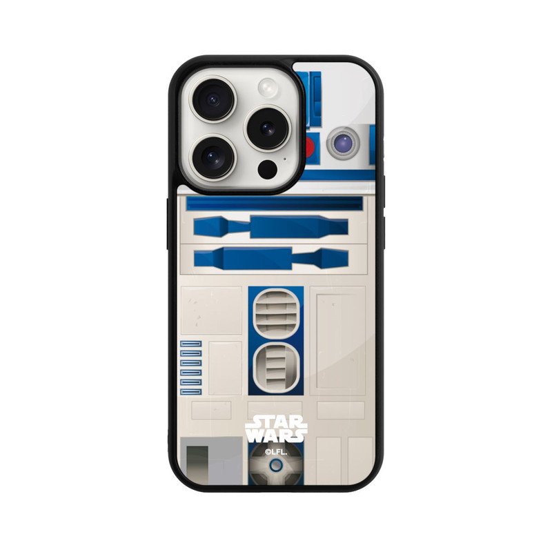 iPhone 15 Pro Base Case R2D2 Nahaufnahme