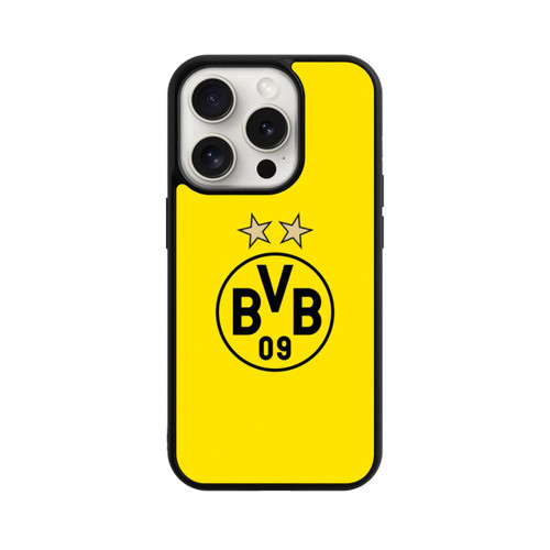 Apple iPhone 15 Pro Base Case BVB Gelb / Sterne