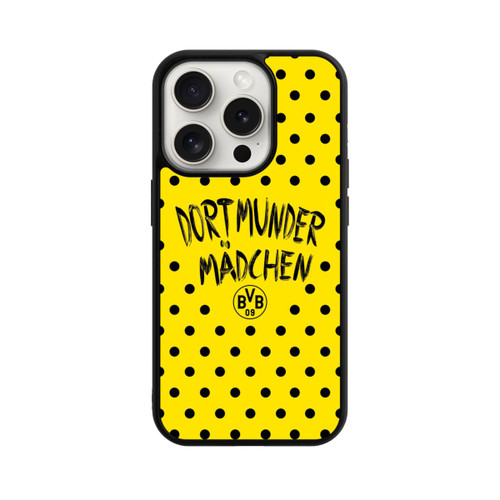 Apple iPhone 15 Pro Base Case BVB Dortmunder Mädel Punkte