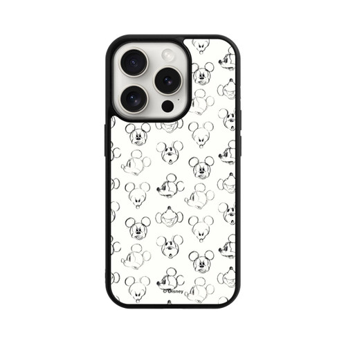 Apple iPhone 15 Pro Base Case Micky Vintage Pattern