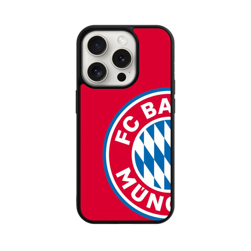 iPhone 15 Pro Base Case Großes FCB Logo Rot