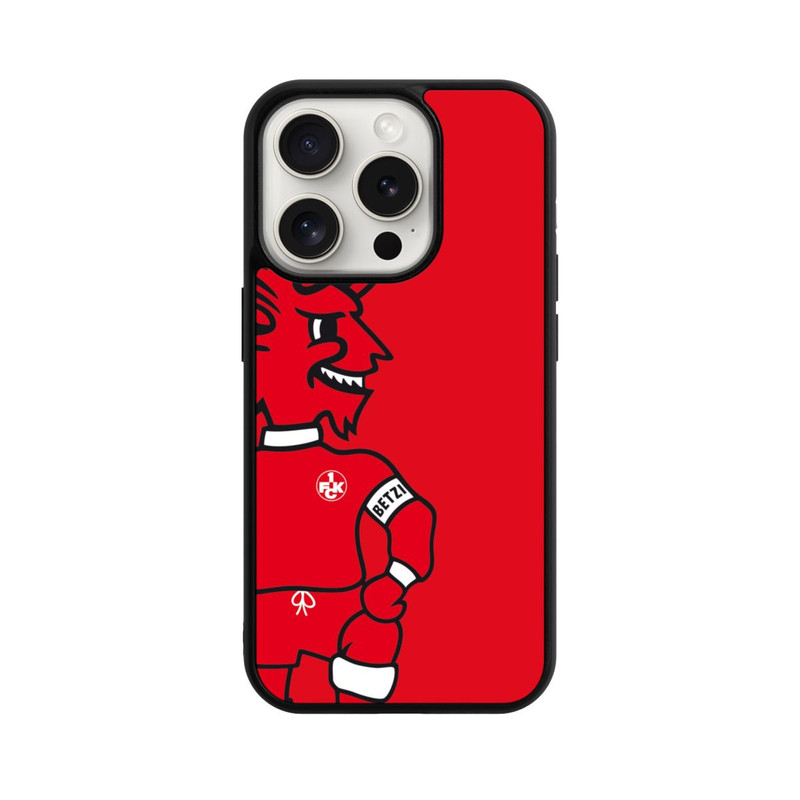 iPhone 15 Pro Base Case FCK Betzi mit Fußball