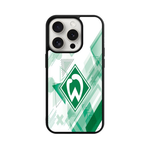 Apple iPhone 15 Pro Base Case Weiße Grafikelemente - Werder Bremen