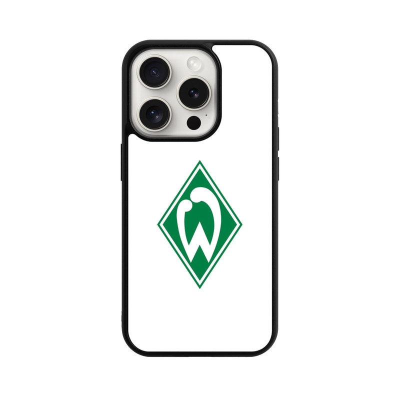iPhone 15 Pro Base Case Logo auf Weiß - Werder Bremen