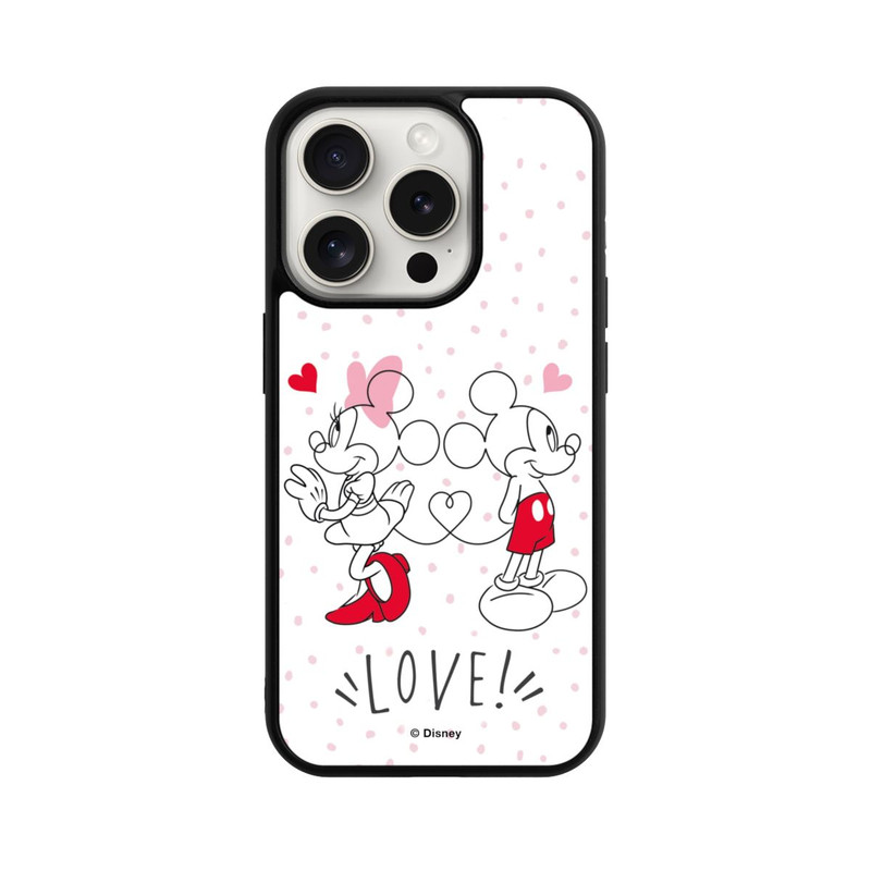 iPhone 15 Pro Base Case Micky Minnie Love