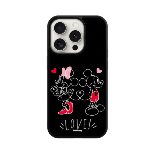 Apple iPhone 15 Pro Base Case Mouse in Love black
