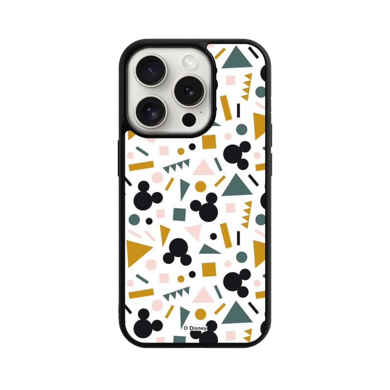 iPhone 15 Pro Base Case Micky Geometric Pattern