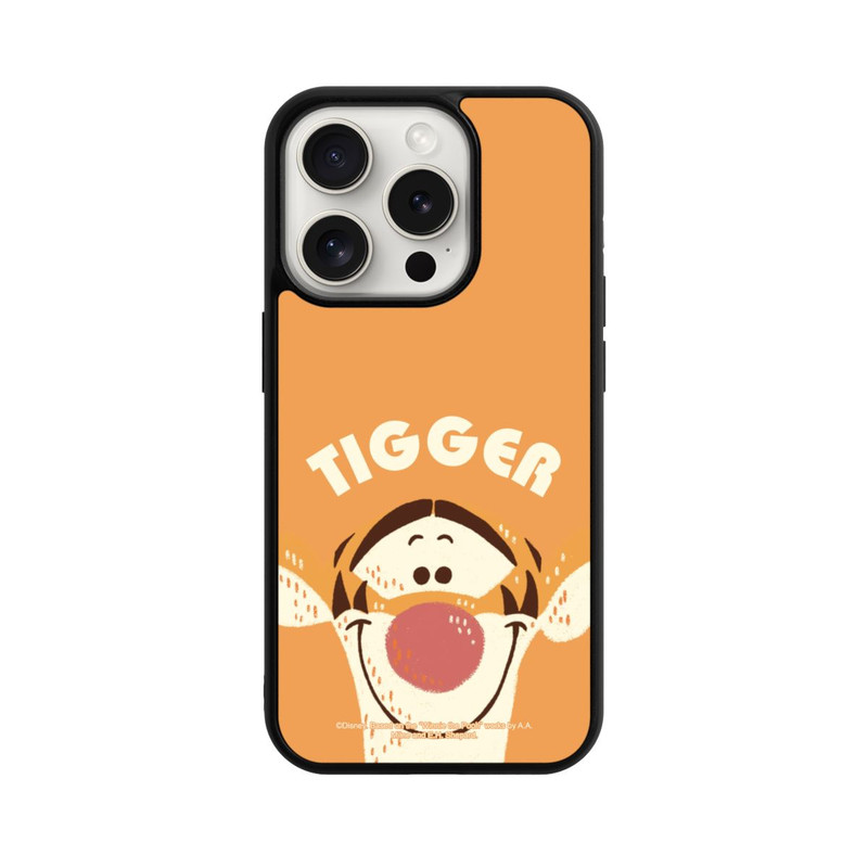 iPhone 15 Pro Base Case Tigger Nahaufnahme