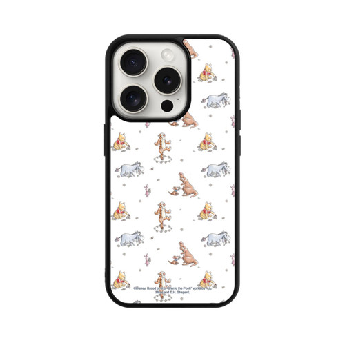 Apple iPhone 15 Pro Base Case Winnie Puuh und Freunde Muster