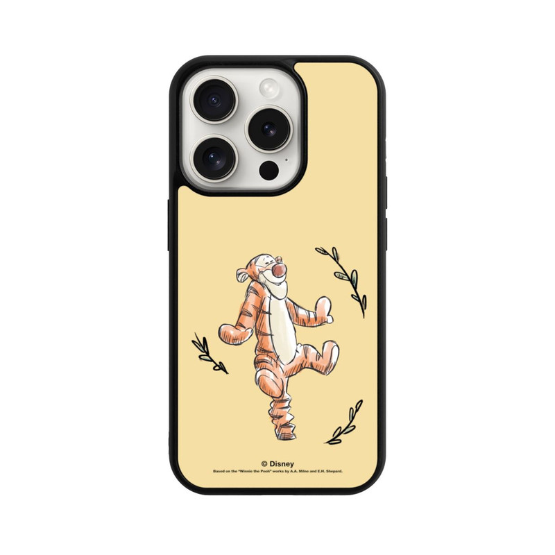iPhone 15 Pro Base Case Hüpfender Tigger