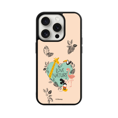 Apple iPhone 15 Pro Base Case Natur Liebe Micky