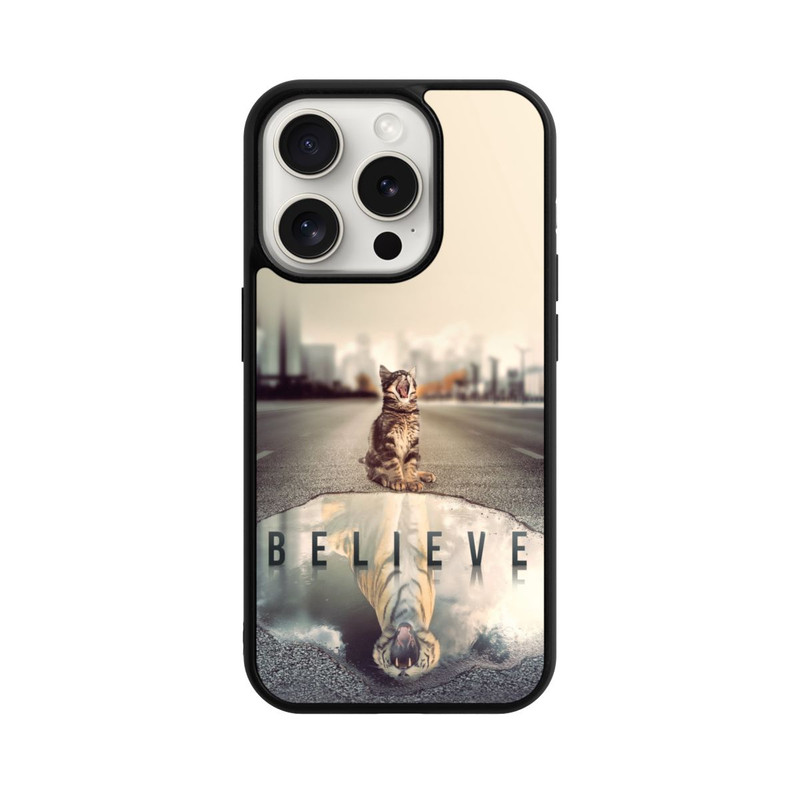 iPhone 15 Pro Base Case Believe Tiger