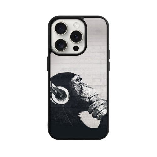 Apple iPhone 15 Pro Base Case Musiker Affe
