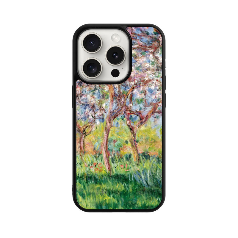 iPhone 15 Pro Base Case Der Printemps in Giverny von Claude Monet