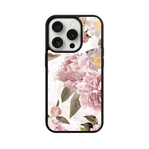 Apple iPhone 15 Pro Base Case Alte Pfingstrose