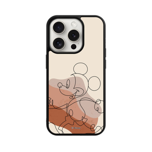 Apple iPhone 15 Pro Base Case Micky Abstract Lineart