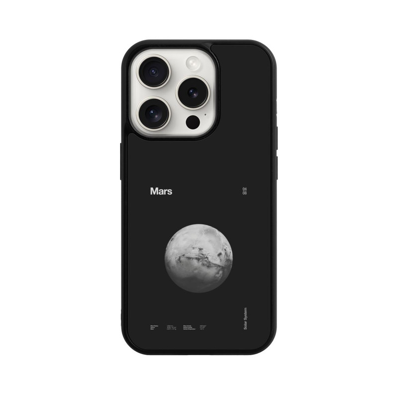 iPhone 15 Pro Base Case Solar System Mars
