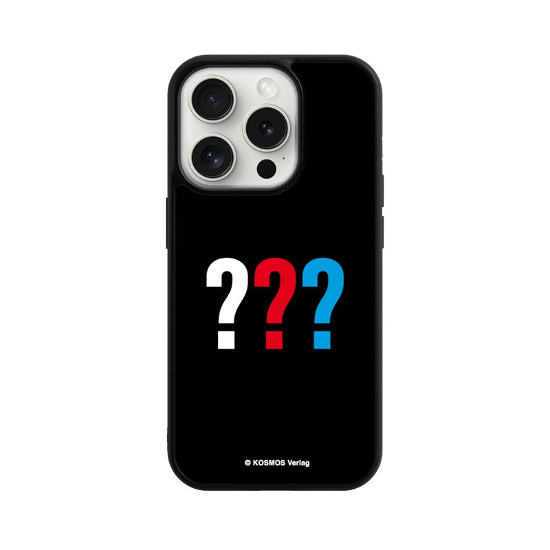 iPhone 15 Pro Base Case Drei Fragezeichen Logo