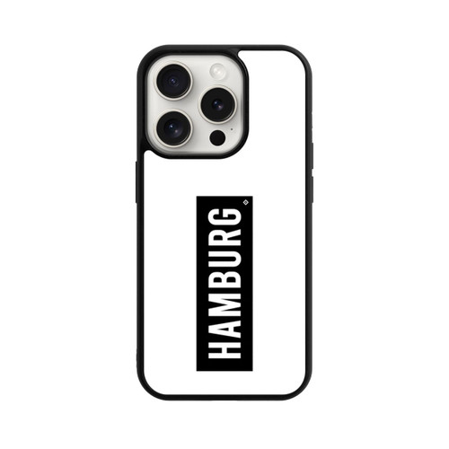 Apple iPhone 15 Pro Base Case HSV Hamburg Schwarz Weiss