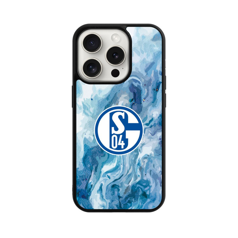 iPhone 15 Pro Base Case Schalke 04 Flüssig Blau