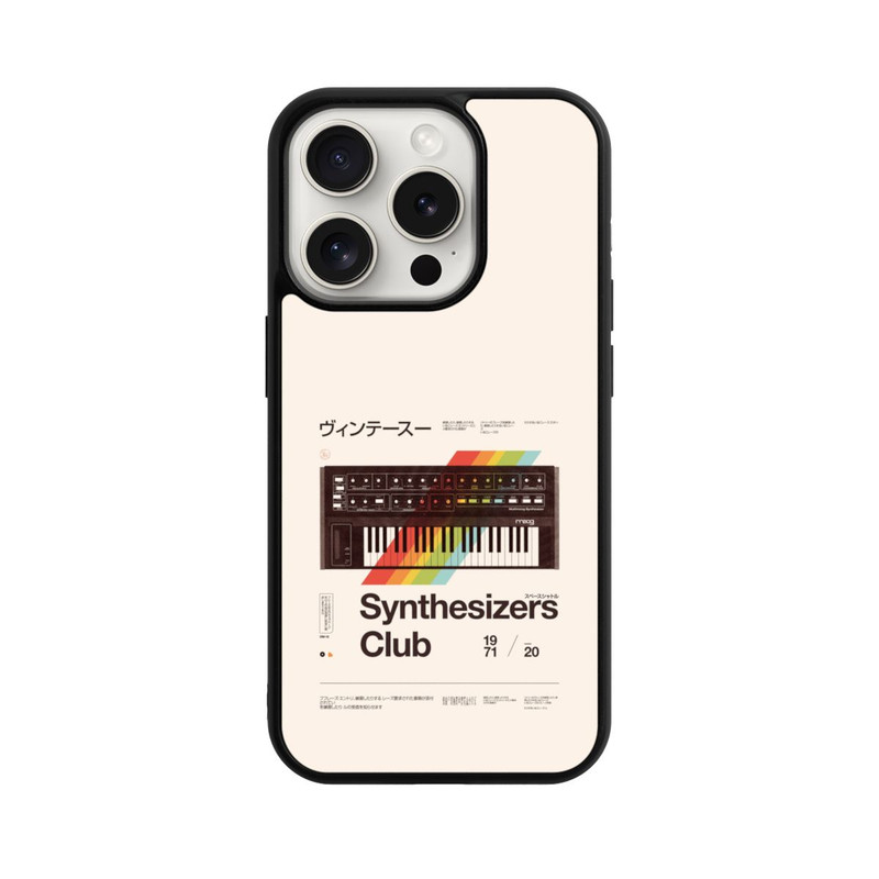 iPhone 15 Pro Base Case Synthe Club Print