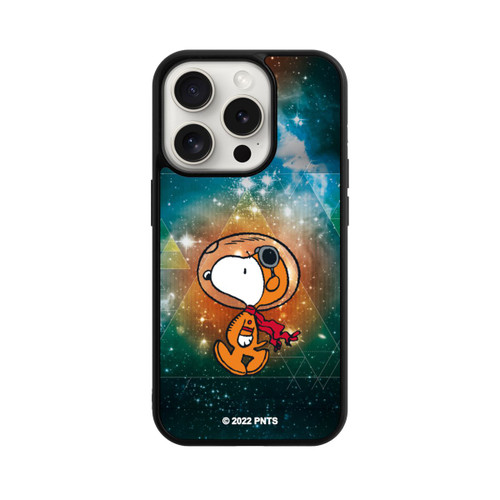 Apple iPhone 15 Pro Base Case Snoopy Weltraumreisender Grün