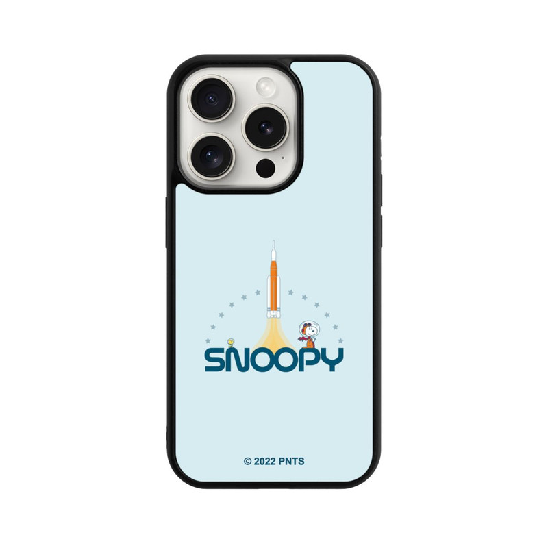 iPhone 15 Pro Base Case Snoopy Weltraum Traveller Rakete