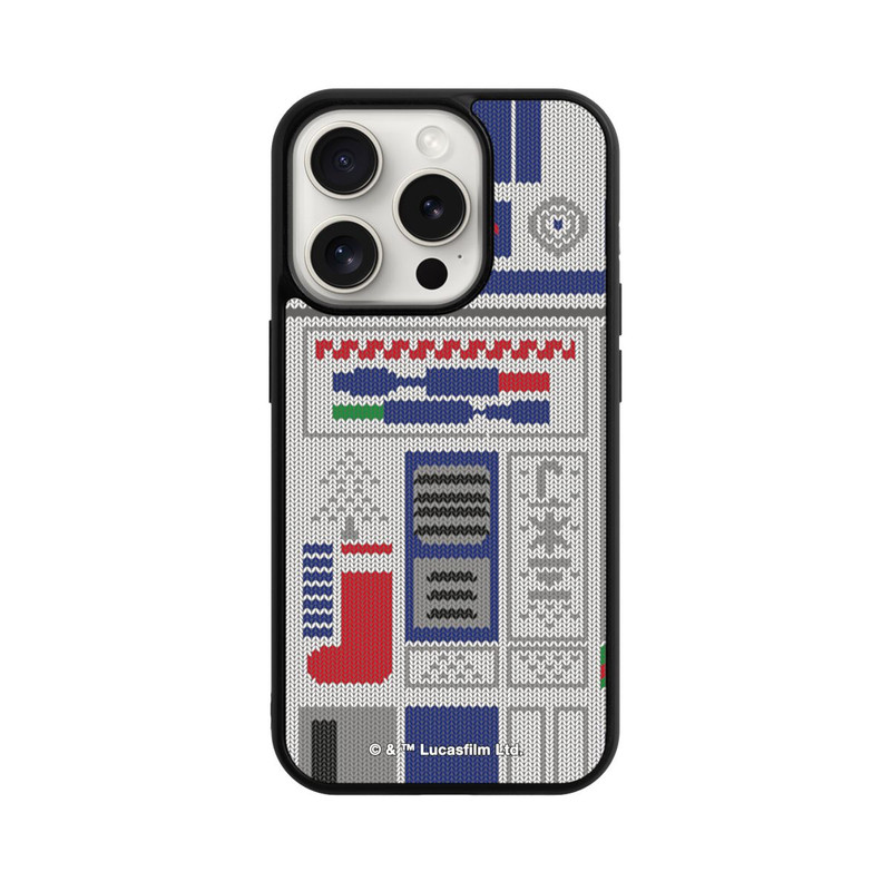 iPhone 15 Pro Base Case R2D2 Weihnachtspullover