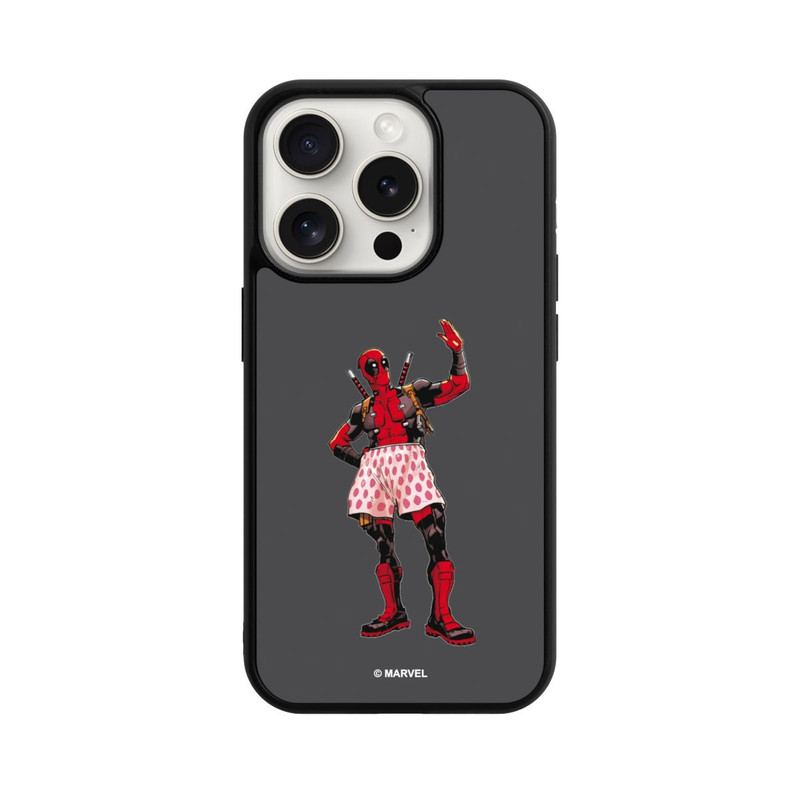 iPhone 15 Pro Base Case Deadpool Underwear